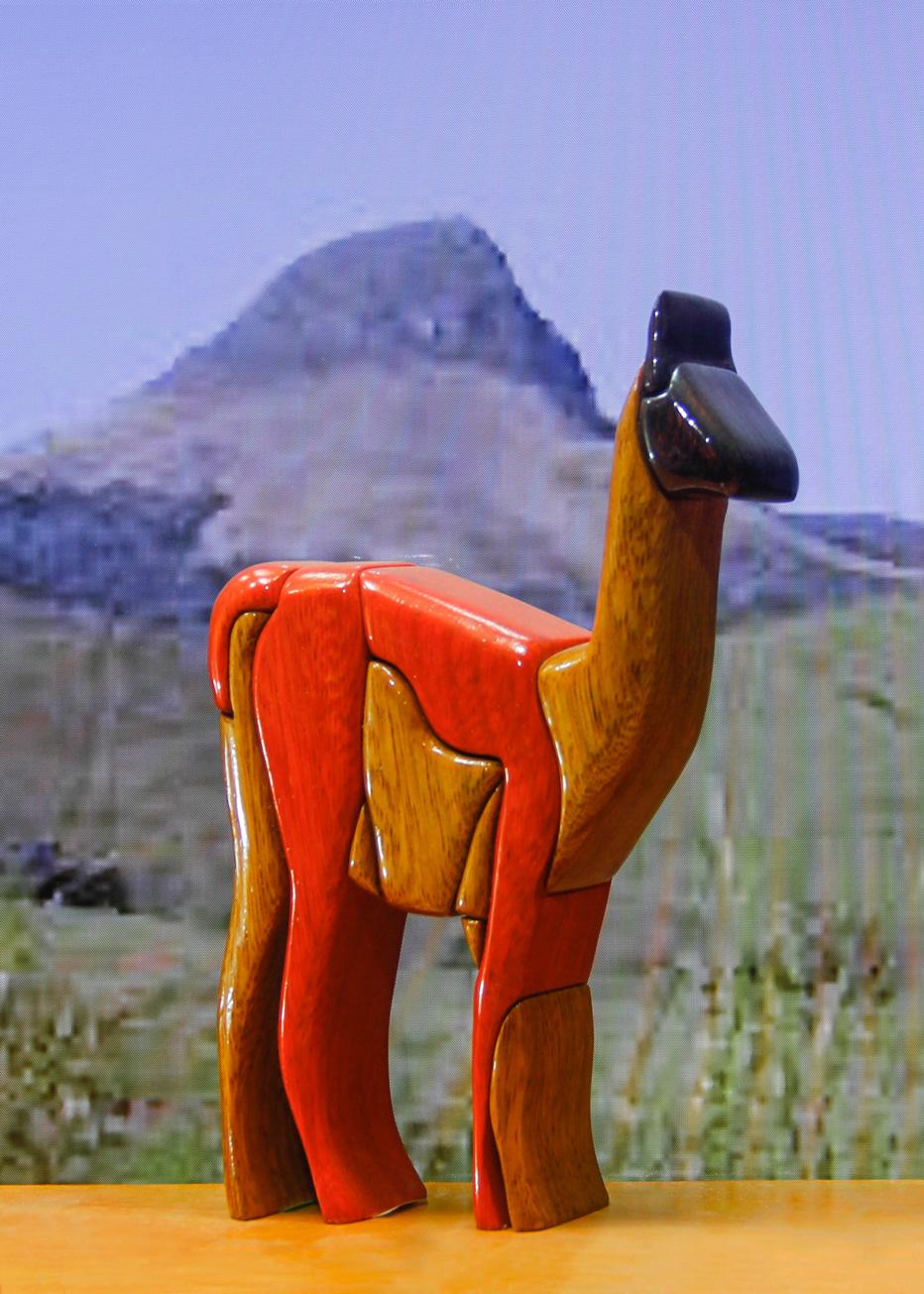 Stylized Guanaco